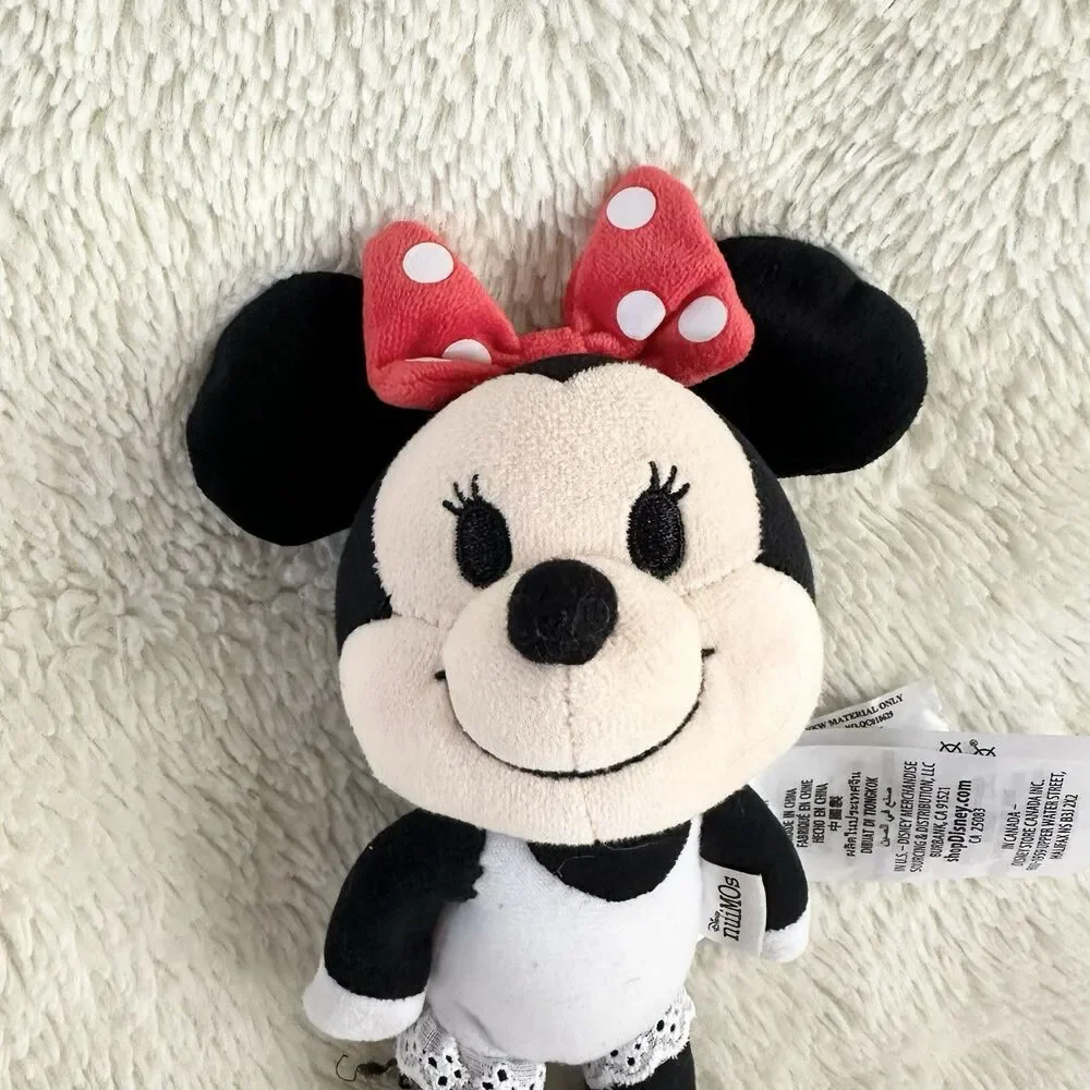 Disney Parks NuiMos Minnie Mouse Posable Plush Doll 7” Toy